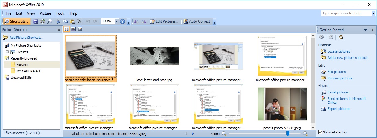 Install Microsoft Office Picture Manager