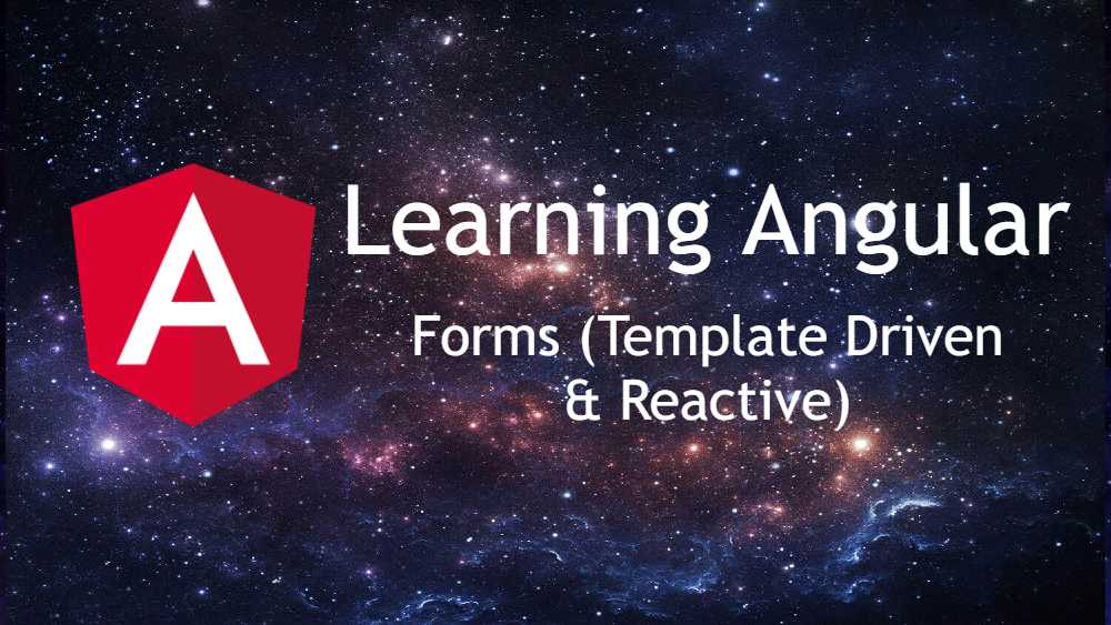 angular forms template driven reactive